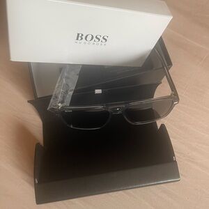 Boss Gray Sunglasses for Men